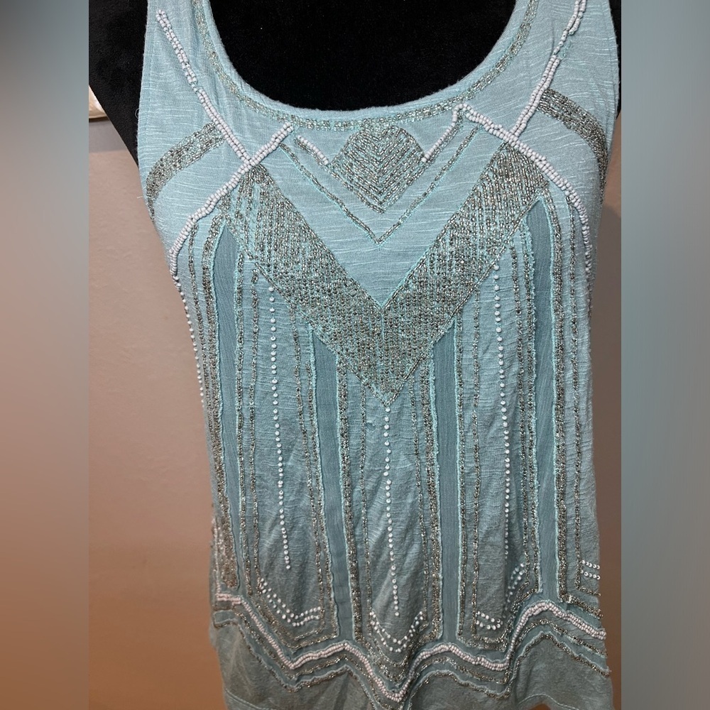 Kimchi Blue beaded Sleeveless Tank - Picture 8 of 11